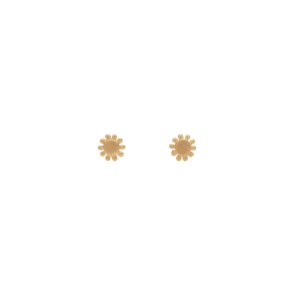 Marian Maurer 18k Palace Stud Earrings - Plain