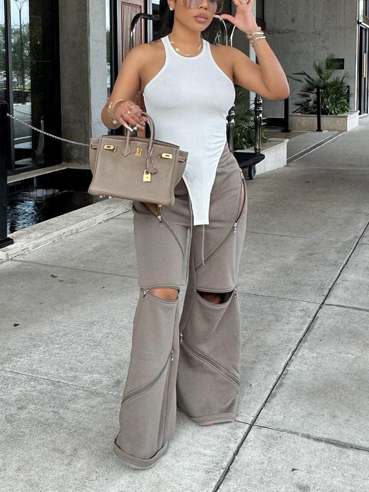 Zip It Up Sweatpants