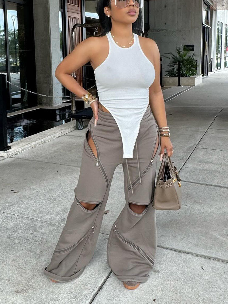 Zip It Up Sweatpants