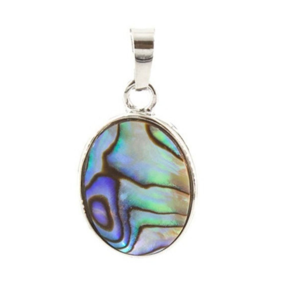 Abalone Shell Oval Pendant