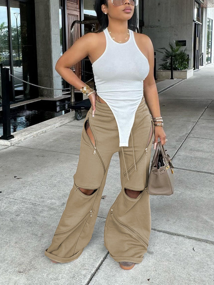 Zip It Up Sweatpants