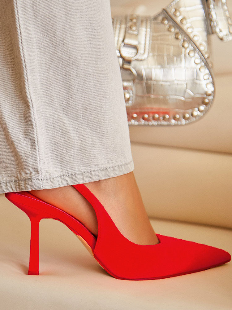 Sleek Elegant Slingback Pumps