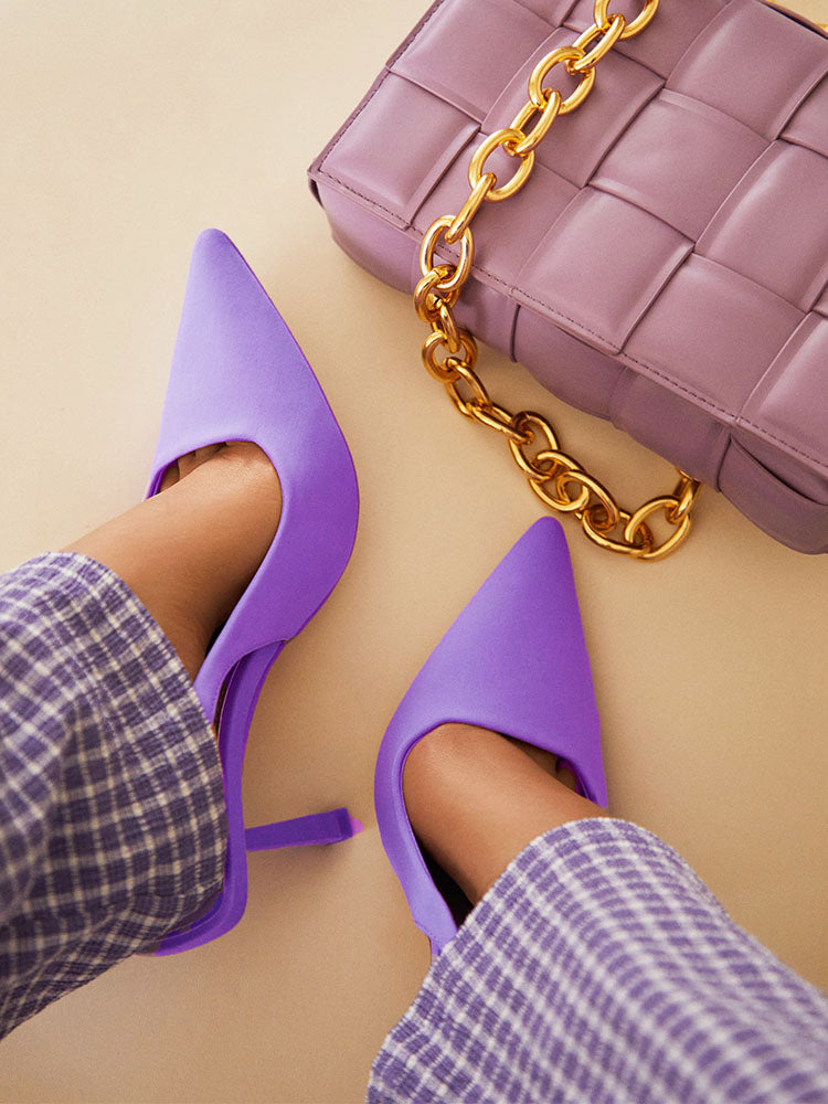 Sleek Elegant Slingback Pumps